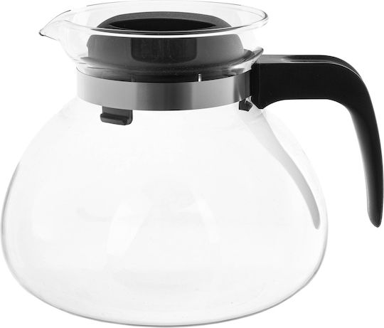 Kadax Glass Black Teapot 1700ml