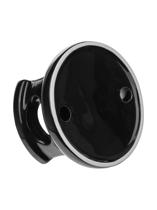 Kadax Ceramic Black Teapot 1000ml