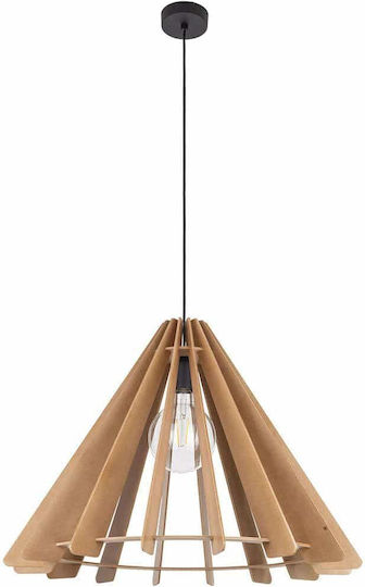TK Lighting Lustră Suspendată Bej 64x180cm.