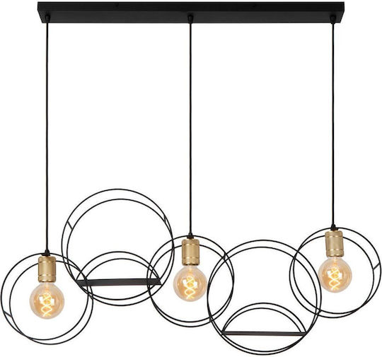 Lucide Lightning Κρεμαστό Φωτιστικό Μαύρο Lucide Lightning Κρεμαστό Φωτιστικό Μαύρο