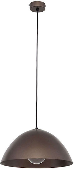 TK Lighting Hängelampe Braun 34x165cm