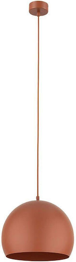 TK Lighting Κρεμαστό Φωτιστικό Κόκκινο 27x160εκ.