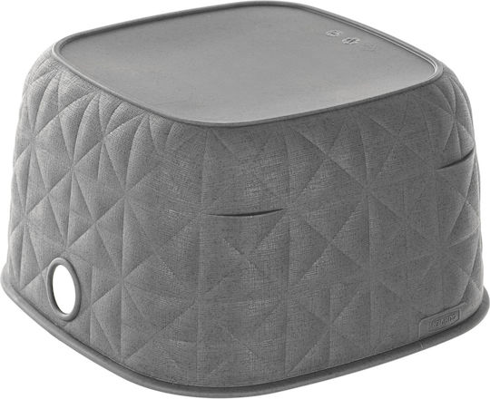 Curver Storage Basket Fabric Gray 3lt