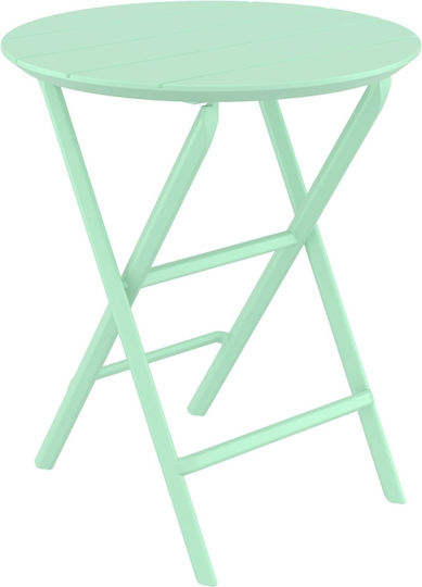 Auxiliary Helen Free Standing 60x60x74cm Opaline green Auxiliary Helen Free Standing 60x60x74cm Opaline green