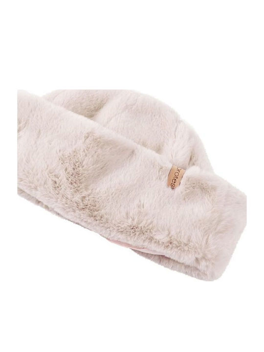 Beanie Γυναικείος Σκούφος Πλεκτός σε Ροζ χρώμα