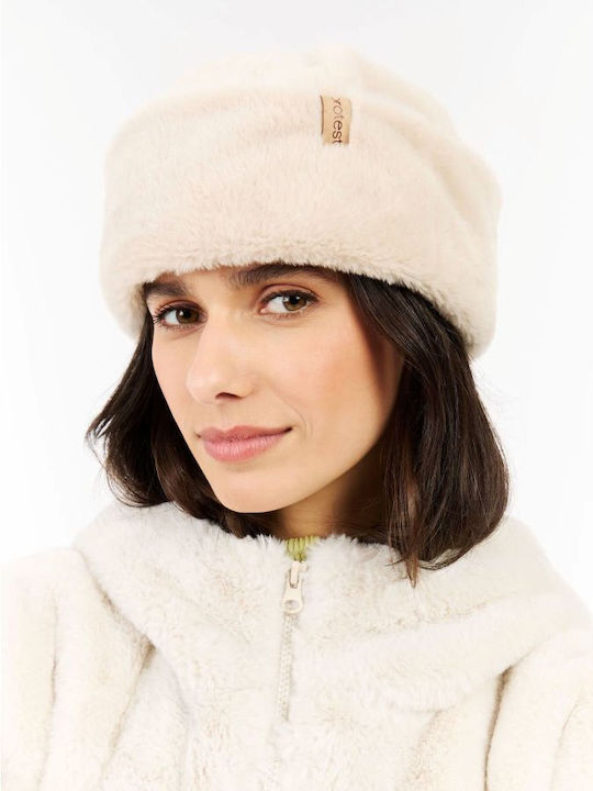 Beanie Γυναικείος Σκούφος Πλεκτός σε Ροζ χρώμα