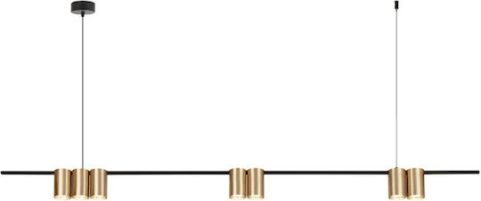 Eko Light Hängelampe Schwarz 150cm
