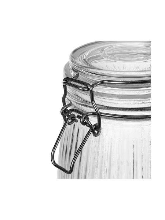 Glass Container Lid 950 Ml 3 Pcs
