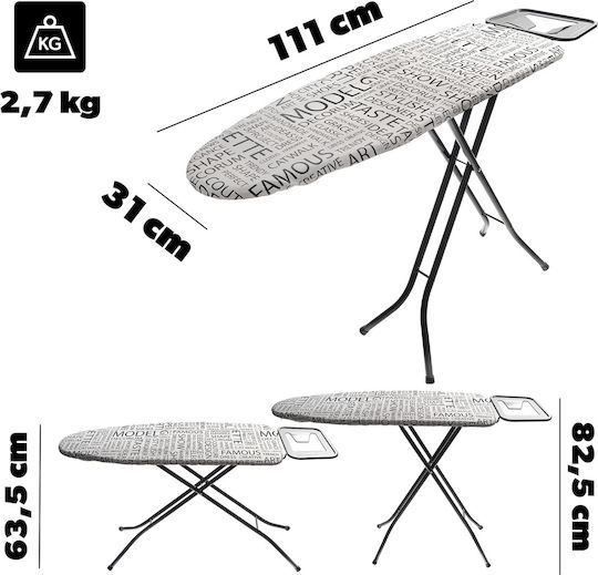 Kadax Гладилница За Парна Ютия Компактна 110x30см