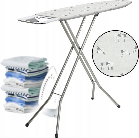Kadax Kadax Bügelbrett Für Dampfbügeleisen Zusammenklappbar 110x30cm