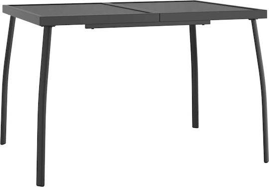 Table Free Standing 110x80x72cm Gray