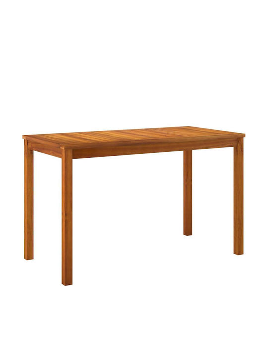 Garden Table from Acacia Brown 110x55x67cm