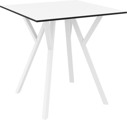 Table Max Free Standing 70x70x74cm White