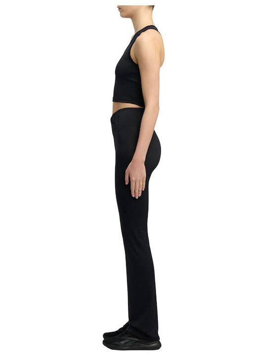 Training Women's Long High Waist Black Leggings