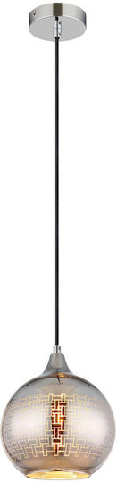 Globo Lighting Висящо осветително тяло Сребрист Globo Lighting Висящо осветително тяло Сребрист