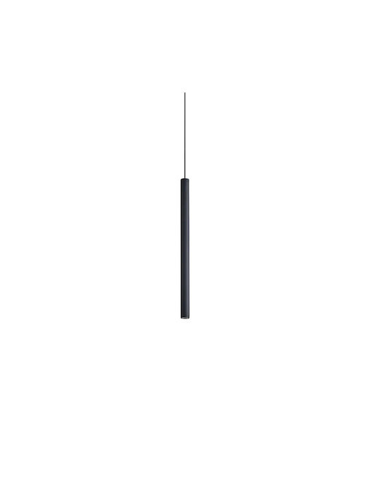 Ideal Lux Look Sp1 Round Pendant Light Black