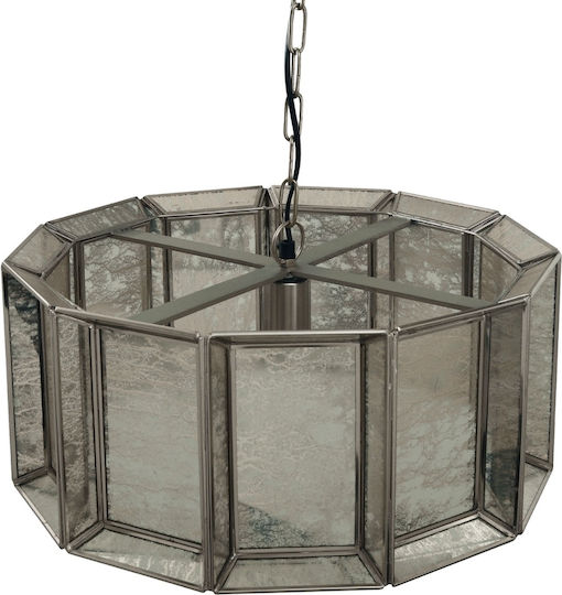 PTMD Collection Pendant Light Gold with Socket E27 46x46x20cm