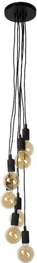 Lucide Lightning Fix Multiple Pendant Light Black Lucide Lightning Fix Multiple Pendant Light Black