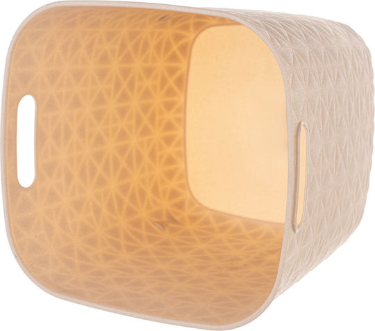 Curver Storage Basket Fabric Beige 15lt