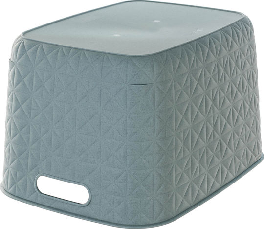 Curver Storage Basket Fabric Blue 19lt