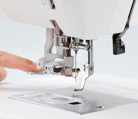 Janome Professionelle Nähmaschine Weiß