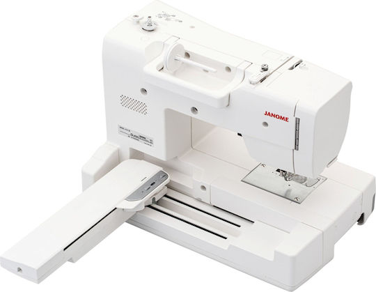 Janome Professionelle Nähmaschine Weiß