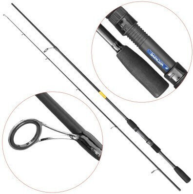 Baracuda Lansetă Pescuit pentru Spinning / Spinning Greu 2.4m 10-50gr