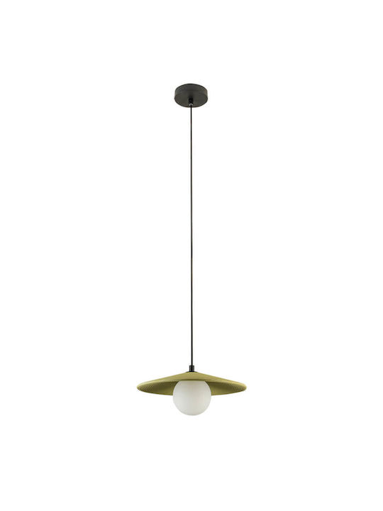 Zambelis Lights Adjustable Pendant Light Green with Socket G9 28.5x28.5cm