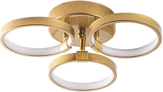 Opviq Halk LED Κρεμαστό Φωτιστικό Κίτρινο 37x32εκ. Opviq Halk LED Κρεμαστό Φωτιστικό Κίτρινο 37x32εκ.