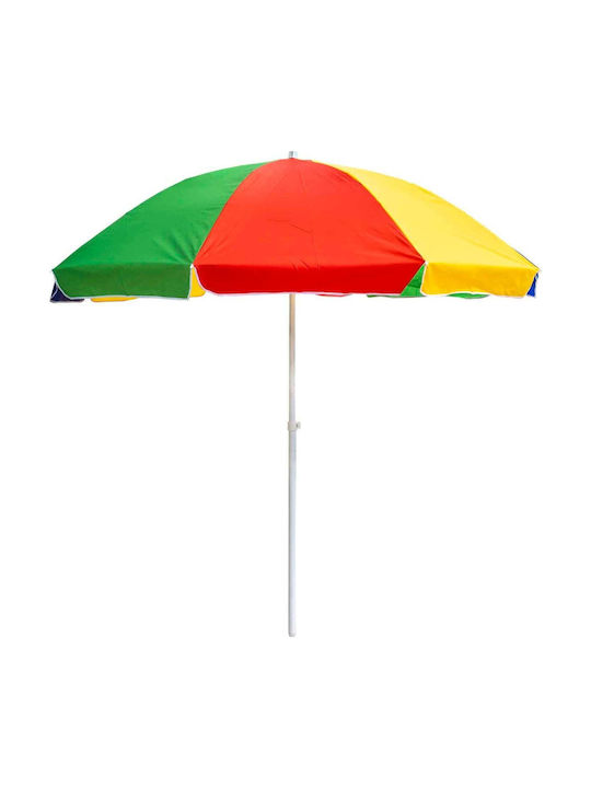 Floor Umbrella Metal Multicolour 3x2.6m