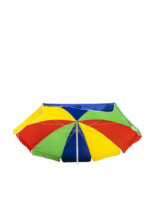 Floor Umbrella Metal Multicolour 3x2.6m