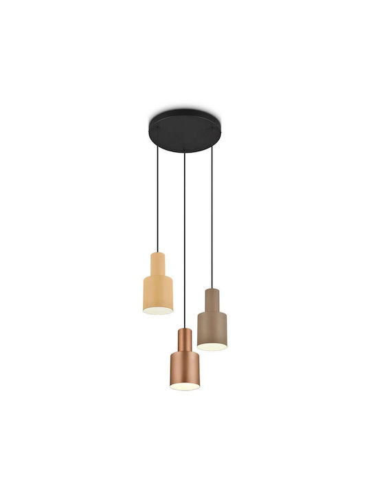 Trio Lighting Pendant Light Multicolour with Socket E27 37x27x150cm