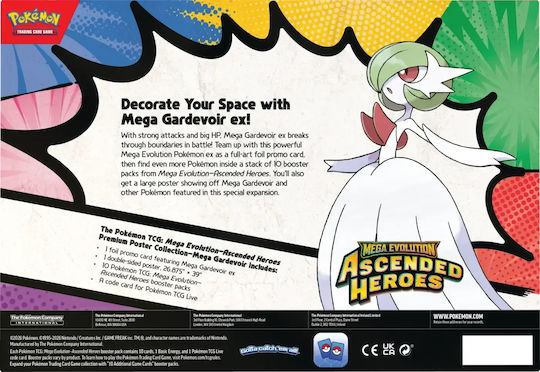 Pokemon Premium Poster Collection Mega Evolution: Ascended Heroes Mega Gardevoir (EN)
