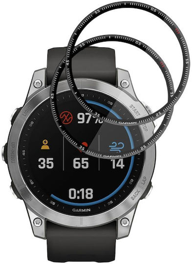 Techsuit Nano Flex Vollflächig gehärtetes Glas für Garmin Fenix 7 2 Stück
