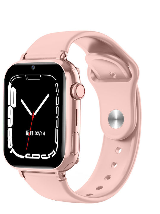 Ceas Smartwatch Pentru Copii KinderCare 38 cu GPS și Cameră Roz