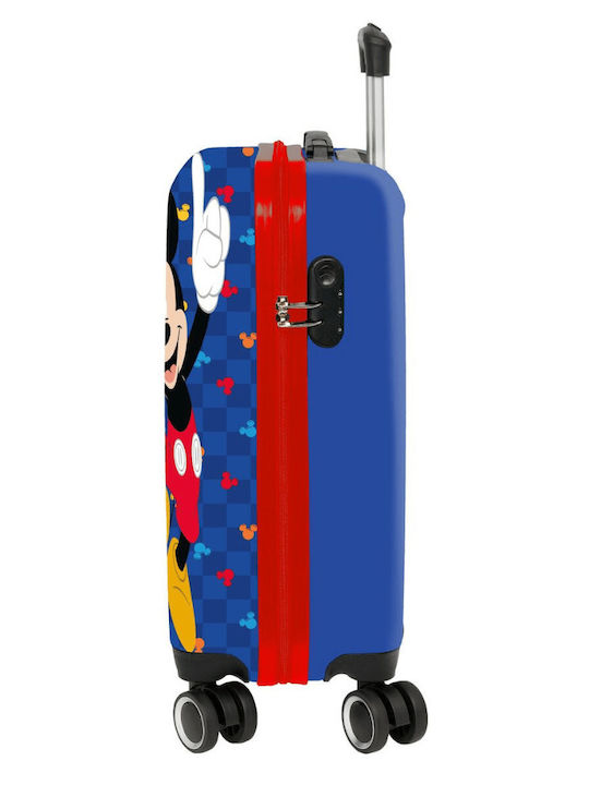 Mickey Mouse Trolley Kabinenkoffer 57cm Räder – Blauer Good Day