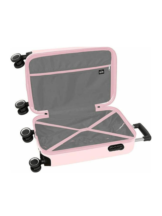 Minnie Mouse Trolley Βαλίτσα Καμπίνας Ρόδες 57cm Ροζ Baby