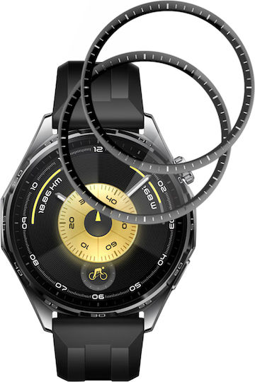 Techsuit Nano Flex Full Face Tempered Glass For Huawei Watch GT 6 46mm 2 Pieces