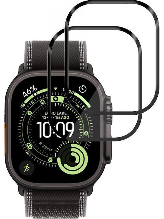 Techsuit Nano Flex Full Face Tempered Glass for Galaxy Watch Ultra 2 Pieces