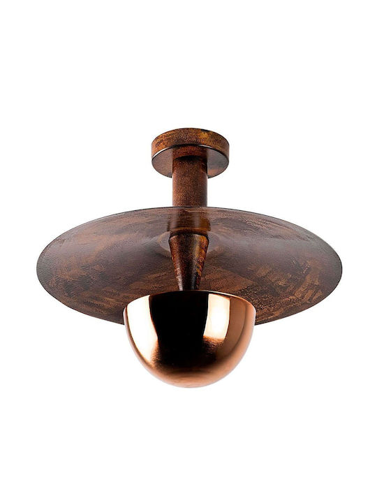 Opviq Kurt Pendant Light Orange with Socket G9 38x38x31cm