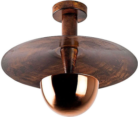 Opviq Kurt Κρεμαστό Φωτιστικό Πορτοκαλί 38x38x31εκ. Opviq Kurt Κρεμαστό Φωτιστικό Πορτοκαλί 38x38x31εκ.