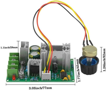 Motor Speed Controller DC10-60V 20A Motor PWM