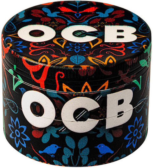 Ocb Grinder Τρίφτης «bunt» 43mm 4 Parts Διάφορα Σχέδια