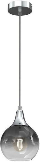 Eko Light Monte Hängelampe Silber 15cm