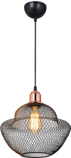 Klikareto Volcano Pendant Light Black 29x65cm Klikareto Volcano Pendant Light Black 29x65cm