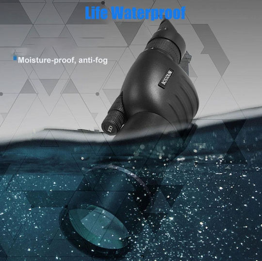 25-75x60 Spotting Monocular Powerful Telescope Waterproof Long Range Tripod Bird Watching Spv T