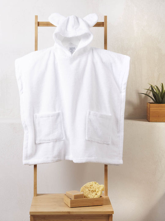 Cannon Kids Bathrobe Powder Pink Hooded