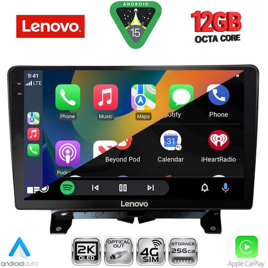 Lenovo Car Audio System for BMW X1 / X3 / X4 Land Rover Discovery / Range Rover Sport 2004-2009 Bluetooth USB WiFi GPS Apple CarPlay Android Auto with 9" Touch Screen