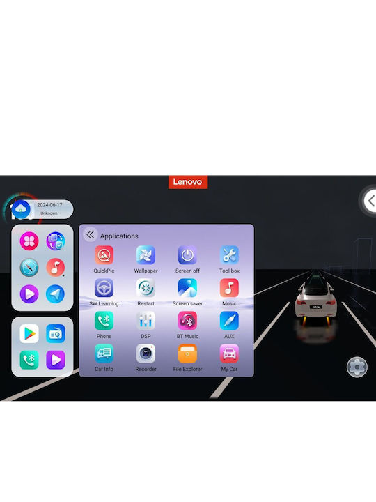 Lenovo Car Audio System for BMW X1 / X3 / X4 Skoda Superb 2008-2015 (Bluetooth/USB/WiFi/GPS/Apple CarPlay/Android Auto) with 10" Touch Screen