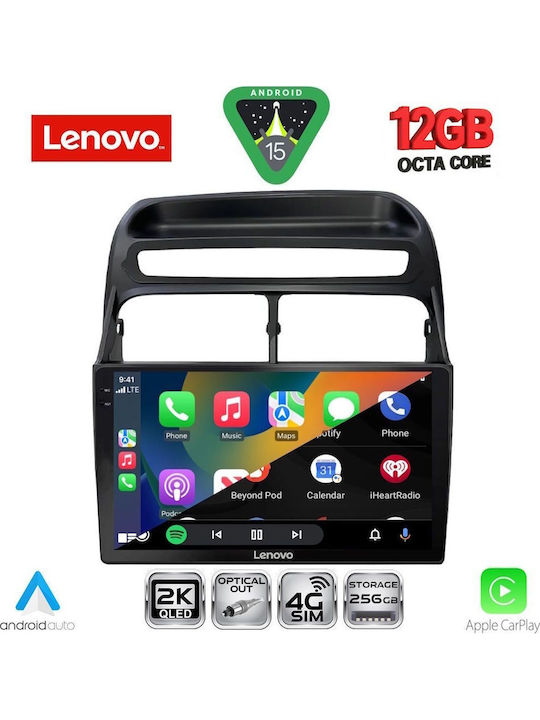 Lenovo Car Audio System for Fiat Linea BMW X1 / X3 / X4 2007-2011 Bluetooth USB WiFi GPS Apple CarPlay Android Auto with 9" Touch Screen